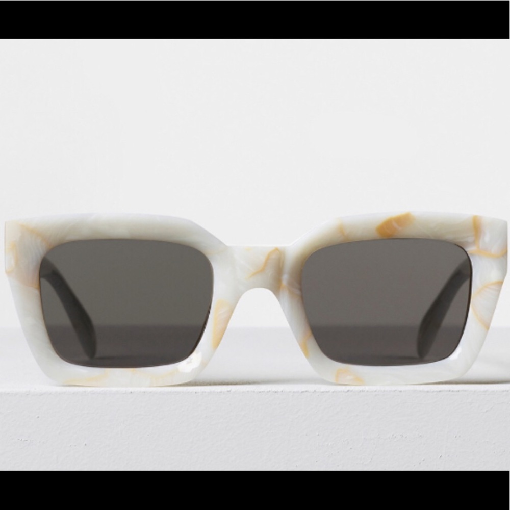 White tortoise sunglasses